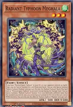 Radiant Typhoon Meghala - Doom of Dimensions (Super Rare) [DOOD-012]