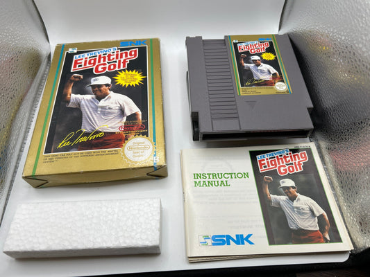 Lee Trevinos Fighting Golf [CIB] – NES