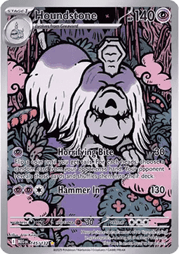 Houndstone - Mega Evolution (Illustration Rare) [MEG-145]