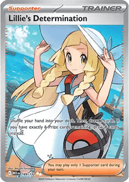 Lillie's Determination - Mega Evolution (Ultra Rare) [MEG-169]