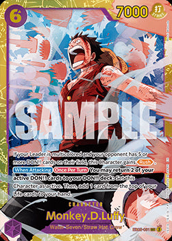 Monkey.D.Luffy (EB02-061) (V.1) - The Best Vol.2 (Secret Rare) [PRB02-EB02-061]