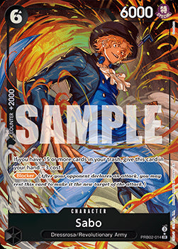 Sabo (PRB02-014) (V.2) - The Best Vol.2 (Alternate Art) [PRB02-014]