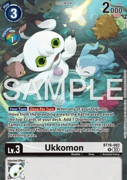 Ukkomon (BT16-082) - Premium Bandai Products (Alternative Art) [PB-XX-BT16-082]