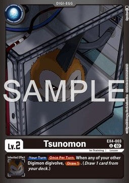 Tsunomon (EX4-003) - Premium Bandai Products (Alternative Art) [PB-XX-EX4-003]