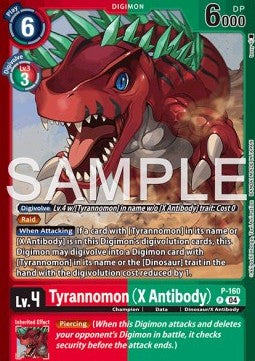 Tyrannomon (X Antibody) (P-160) - Premium Bandai Products (Alternative Art) [PB-XX-P-160]
