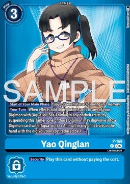 Yao Qinglan (P-168) - Premium Bandai Products (Alternative Art) [PB-XX-P-168]