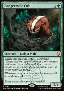 Badgermole Cub - Magic: The Gathering | Avatar: The Last Airbender (Mythic) [TLA-167]