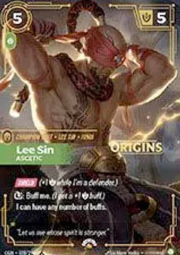 Lee Sin, Ascetic - Origins: Promos (Epic) [OGNX-078]