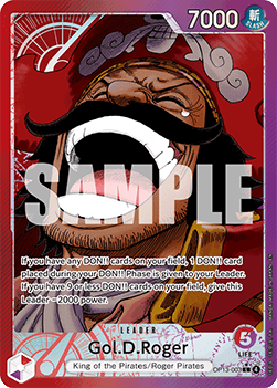 Gol.D.Roger (OP13-003) (V.2) - Carrying on his Will (Alternate Art) [OP13-003]