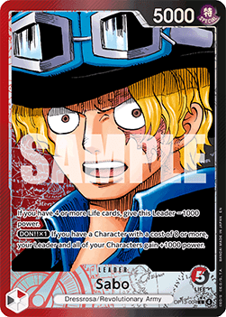 Sabo (OP13-004) (V.2) - Carrying on his Will (Alternate Art) [OP13-004]