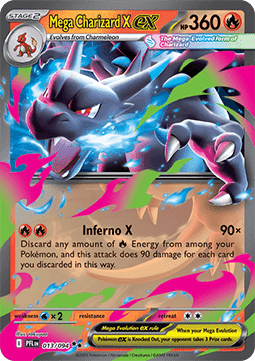Mega Charizard X ex - Phantasmal Flames (Double Rare) [PFL-013]