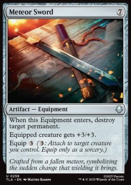 Meteor Sword - Avatar: The Last Airbender (Uncommon) [TLA-258]