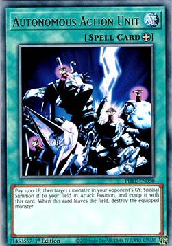 Autonomous Action Unit (V.1 - Rare) - Phantom Revenge (Rare) [PHRE-050]
