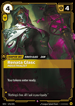 Renata Glasc, Industrialist (V.1 - Rare) - Spiritforged (Rare) [SFD-171]