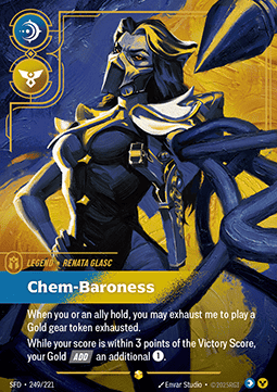 Renata Glasc, Chem-Baroness (V.2 - Showcase) - Spiritforged (Showcase) [SFD-249]