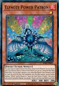 Elfnote Power Patron - Burst Protocol (Super Rare) [BPRO-013]