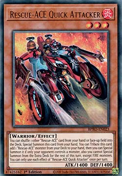 Rescue-ACE Quick Attacker (V.1 - Ultra Rare) - Burst Protocol (Ultra Rare) [BPRO-023]
