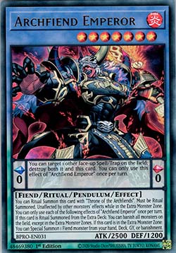 Archfiend Emperor (V.1 - Ultra Rare) - Burst Protocol (Ultra Rare) [BPRO-031]