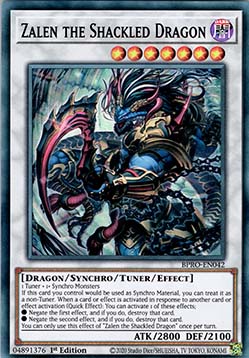 Zalen the Shackled Dragon - Burst Protocol (Super Rare) [BPRO-042]