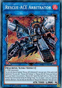Rescue-ACE Arbitrator (V.1 - Secret Rare) - Burst Protocol (Secret Rare) [BPRO-051]