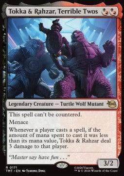 Tokka & Rahzar, Terrible Twos