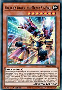 Conduction Warrior Linear Magnum Plus Minus - Burst Protocol (Super Rare) [BPRO-099]