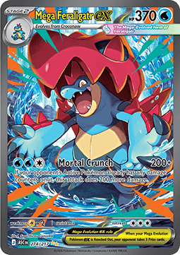 Mega Feraligatr ex - Ascended Heroes (Special Illustration Rare) [ASC-274]