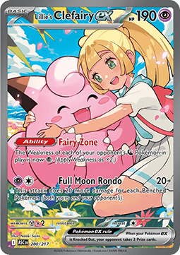 Lillie's Clefairy ex - Ascended Heroes (Special Illustration Rare) [ASC-280]
