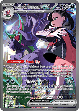 Marnie's Grimmsnarl ex - Ascended Heroes (Special Illustration Rare) [ASC-287]