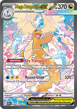 Mega Dragonite ex - Ascended Heroes (Special Illustration Rare) [ASC-290]