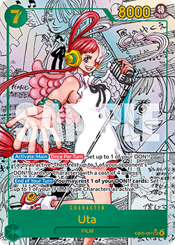 Uta (EB03-061) (V.3) - Heroines Edition (Manga Rare) [EB03-061]