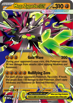 Mega Zygarde ex - MEP Black Star Promos (Promo) [MEP-071]