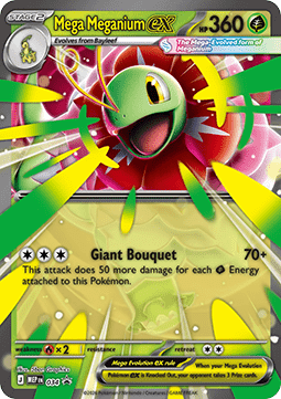 Mega Meganium ex - MEP Black Star Promos (Promo) [MEP-034]