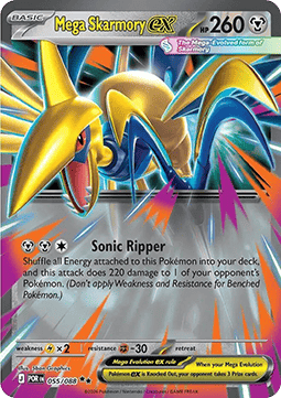 Mega Skarmory ex - Perfect Order (Double Rare) [POR-055]