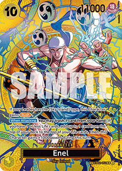 Enel (EB02-052) - Adventure on Kami’s Island (Special Rare) [OP15-EB02-052]