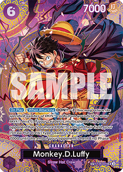 Monkey.D.Luffy (ST26-005) - Adventure on Kami’s Island (Special Rare) [OP15-ST26-005]