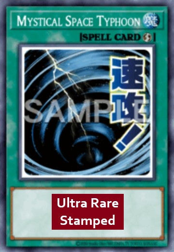 Mystical Space Typhoon (V.1 - Ultra Rare) - Rarity Collection 5 (Ultra Rare) [RA05-112]