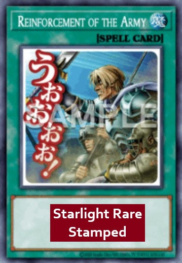 Reinforcement of the Army (V.2 - Starlight Rare) - Rarity Collection 5 (Starlight Rare) [RA05-113]