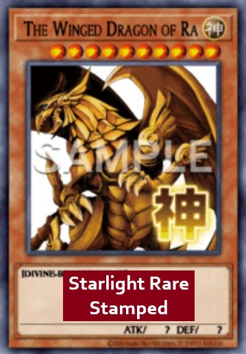 The Winged Dragon of Ra (V.2 - Starlight Rare) - Rarity Collection 5 (Starlight Rare) [RA05-130]