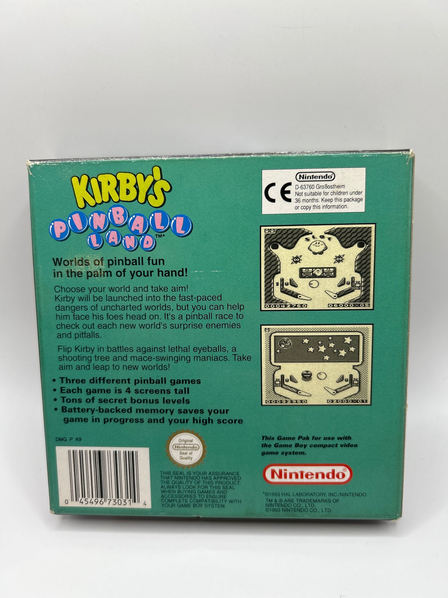 Kirby's Pinball Land - Gameboy CIB