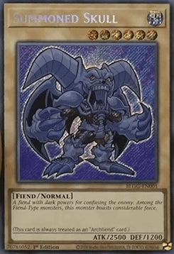 Summoned Skull (V.1 - Secret Rare) - Battles of Legend: Glorious Gallery (Secret Rare) [BLGG-001]