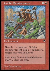 Goblin Bombardment - Tempest (Uncommon)