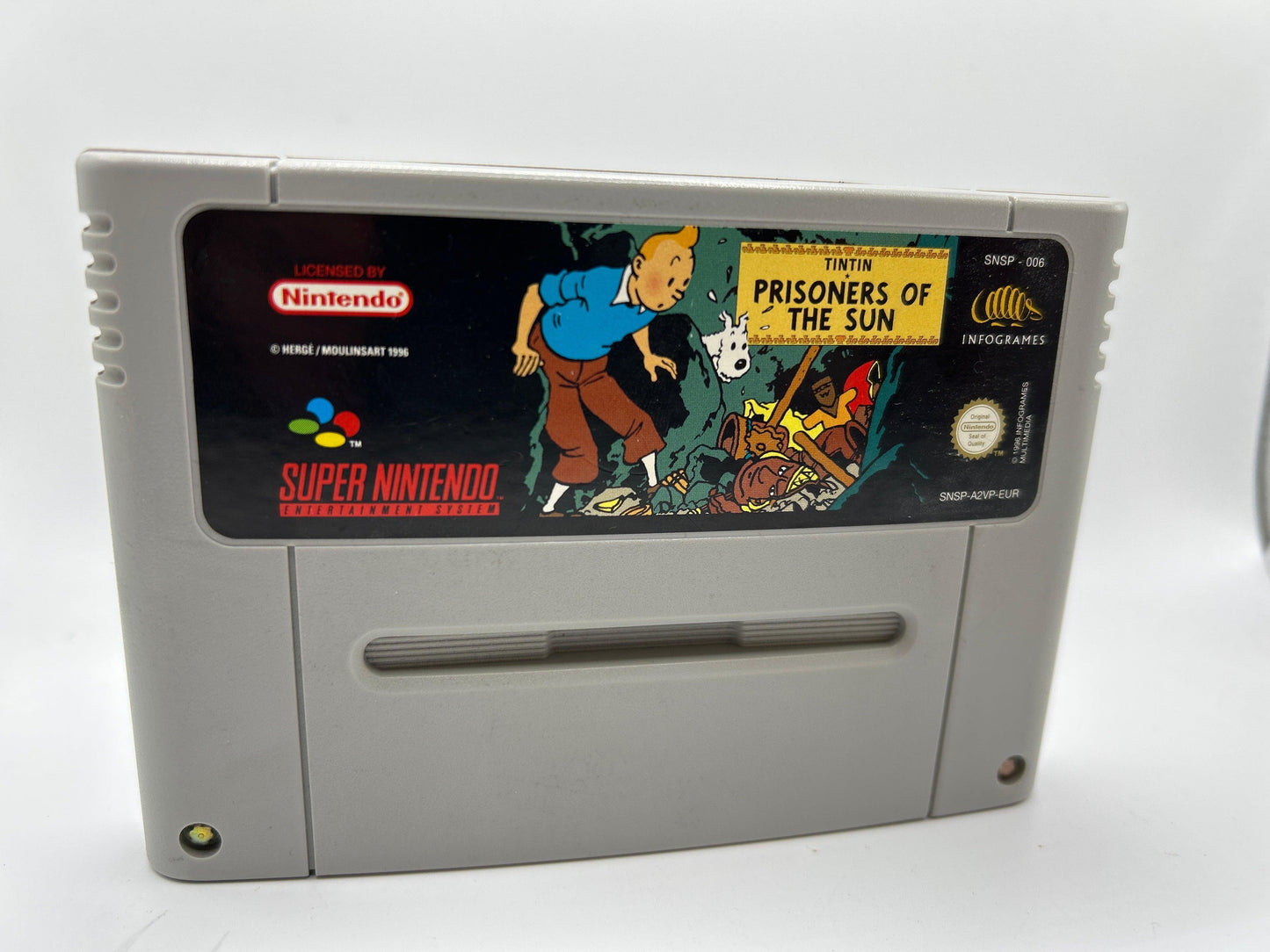 TinTin: Prisoner of the Sun - SNES