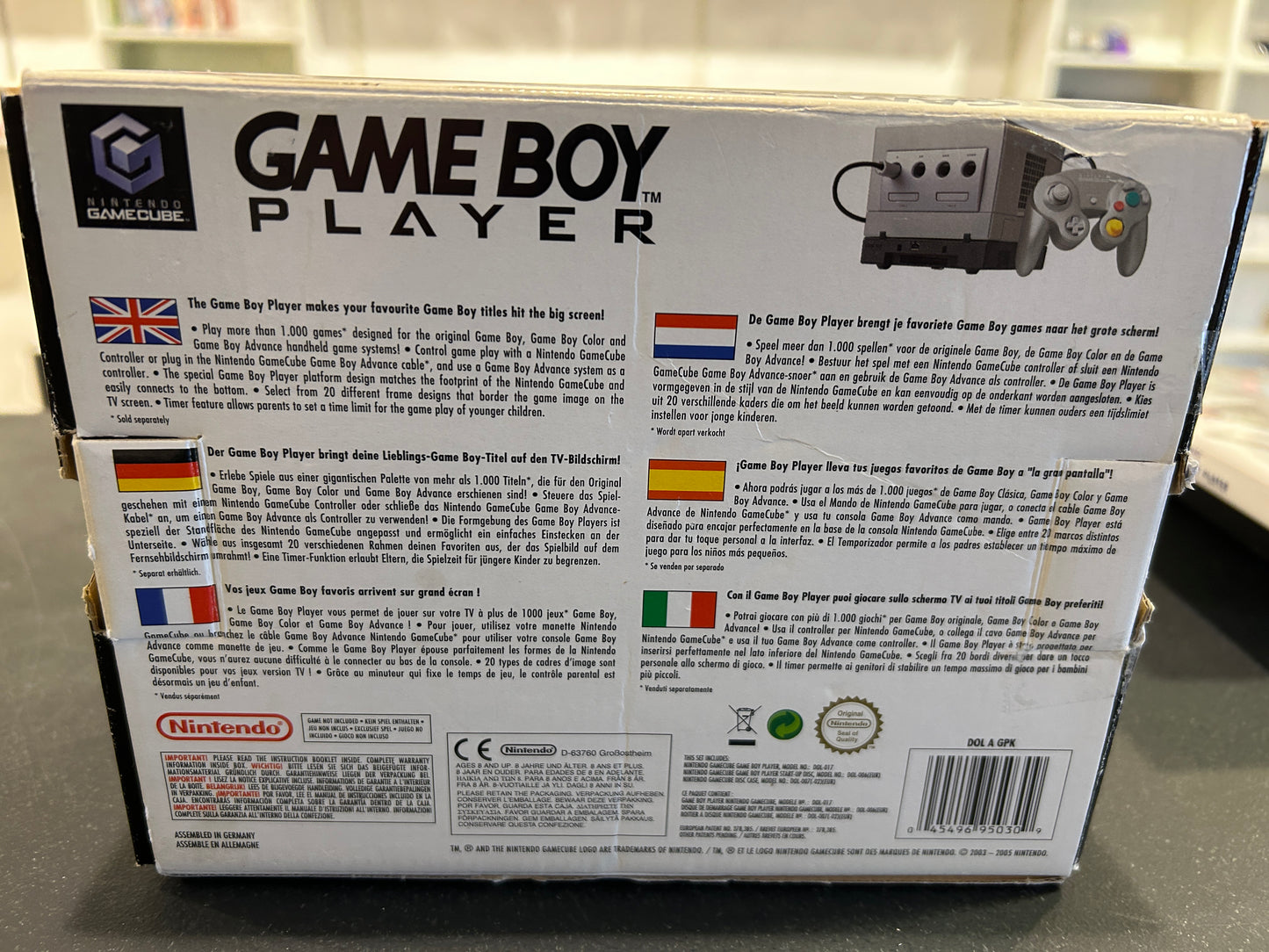 Game Boy Player met Box (geen inlay) - Nintendo GameCube