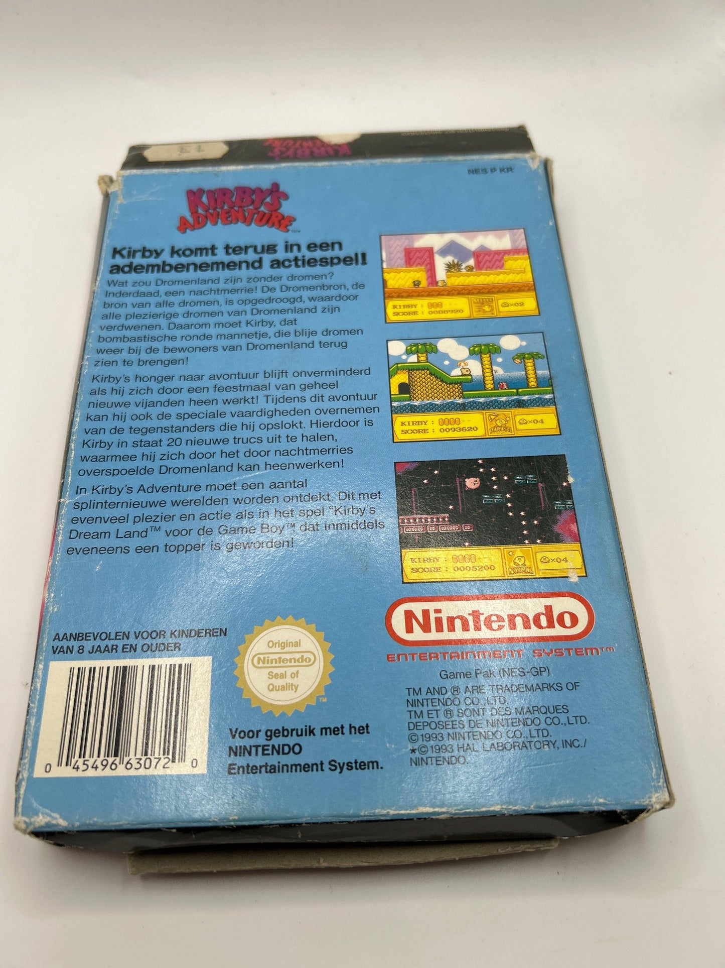 Kirby's Adventure [Boxed Slechte Staat No Manual] - NES