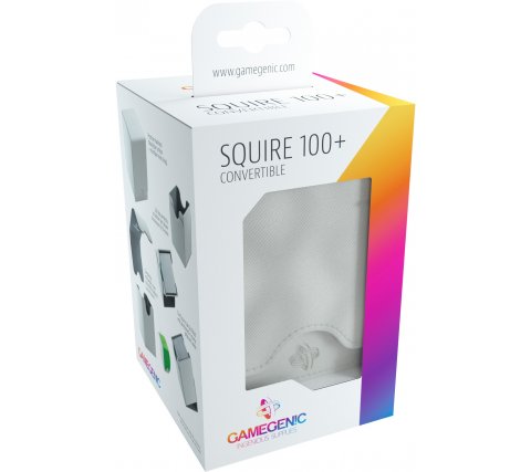 Gamegenic Deckbox Squire 100+ Convertible White - Deckbox
