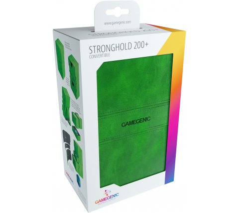 Gamegenic Deckbox Stronghold 200+ Convertible Green - Deckbox