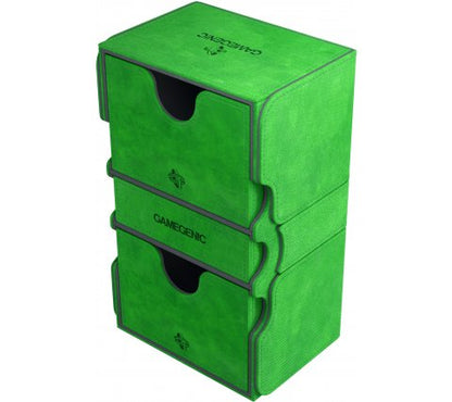 Gamegenic Deckbox Stronghold 200+ Convertible Green