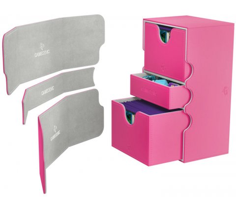 Gamegenic Deckbox Stronghold 200+ Convertible Pink - Deckbox