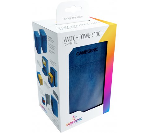 Gamegenic Deckbox Watchtower 100+ Convertible Blue - Deckbox